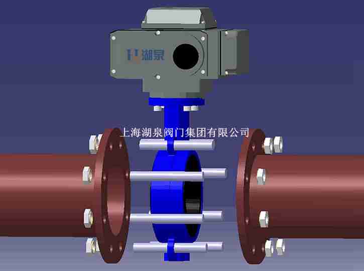 d941x-16 dn150快开式电动蝶阀