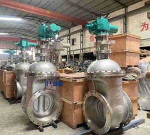 电动闸阀z945h-16c  DN700法兰暗杆规格型号