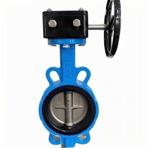 衬胶蝶阀D71J-10C DN65耐腐蚀抗磨损