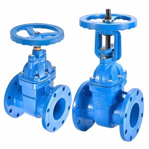 球墨铸铁闸阀Z41T-1.6Q,DN300含配对法兰、螺