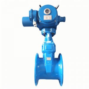 电动闸阀Z945X-10Q  DN350手电两用软密封